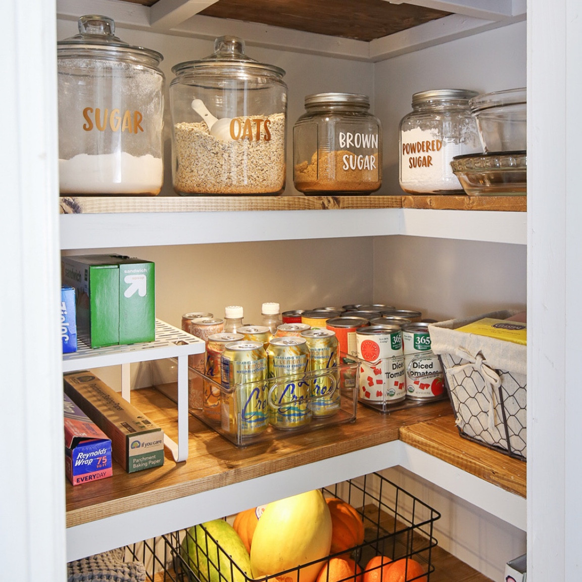 DIY Corner Pantry Organization Makeover! 

#LTKfamily #LTKhome