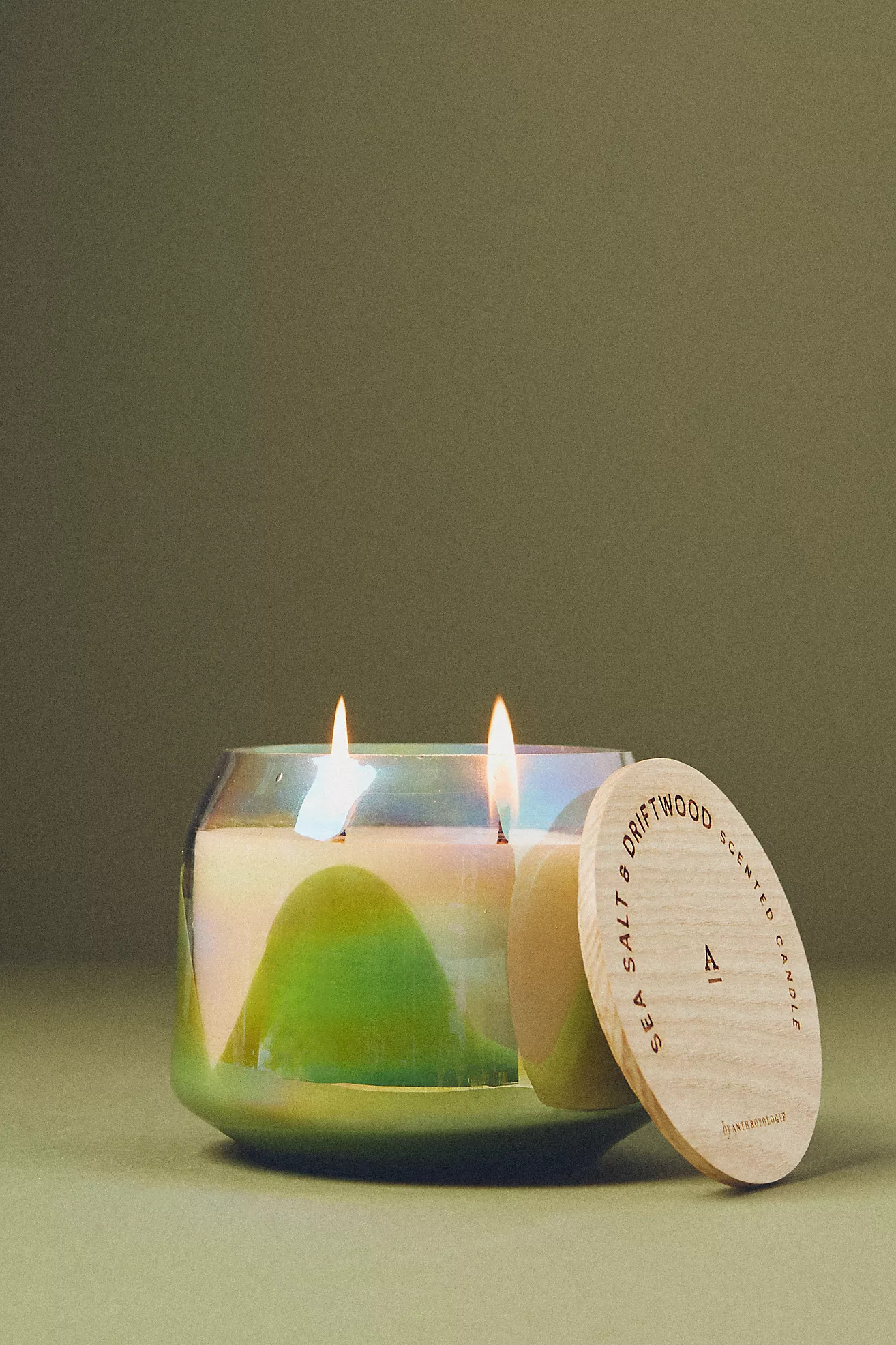 The Gather Candle by Anthropologie: Sea Salt & Driftwood | Anthropologie (US)