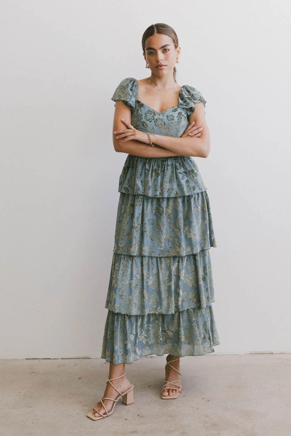 Rosera Floral Tiered Dress | Böhme US