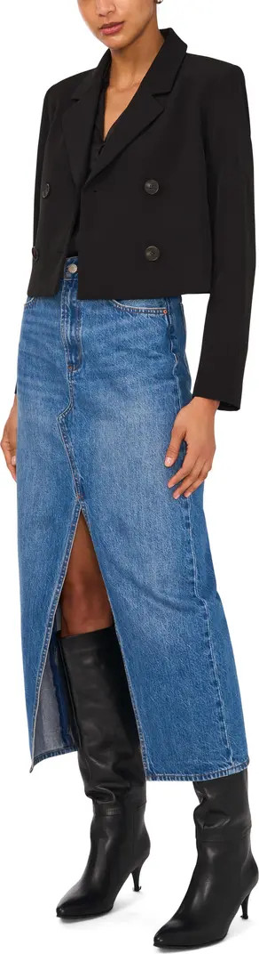 1.STATE Double Breasted Crop Blazer | Nordstrom | Nordstrom