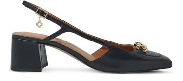 Pumps mit quadratischer Fußspitze aus Leder | 24S (APAC/EU)