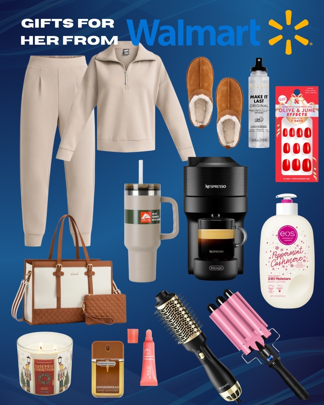 Gifts for her from Wal-mart! 

#LTKHoliday #LTKGiftGuide