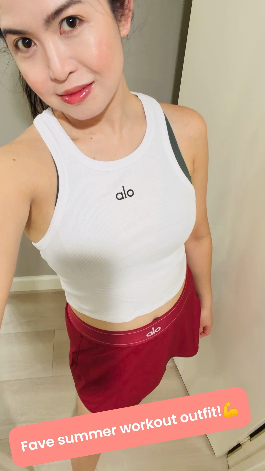 Favorite workout look this season!😊💪Also love this for hiking, running or any outdoor activity!🤗😍Also great for travel! Wearing a size M for both as I didn’t like it too cropped for the top and the bottom not too short😉



#ltkgymlook#ltkstyletip #gymoutfit @Alo Yoga #workoutstyle #ltksummerstyle #summerworkoutlook #skirts #tennisskirt #redskirt #travelstyle
#ltkfindsunder100 #athleisure #workoutlooks

#LTKTravel #LTKSeasonal #LTKActive #LTKootd #LTKfitnessgoals