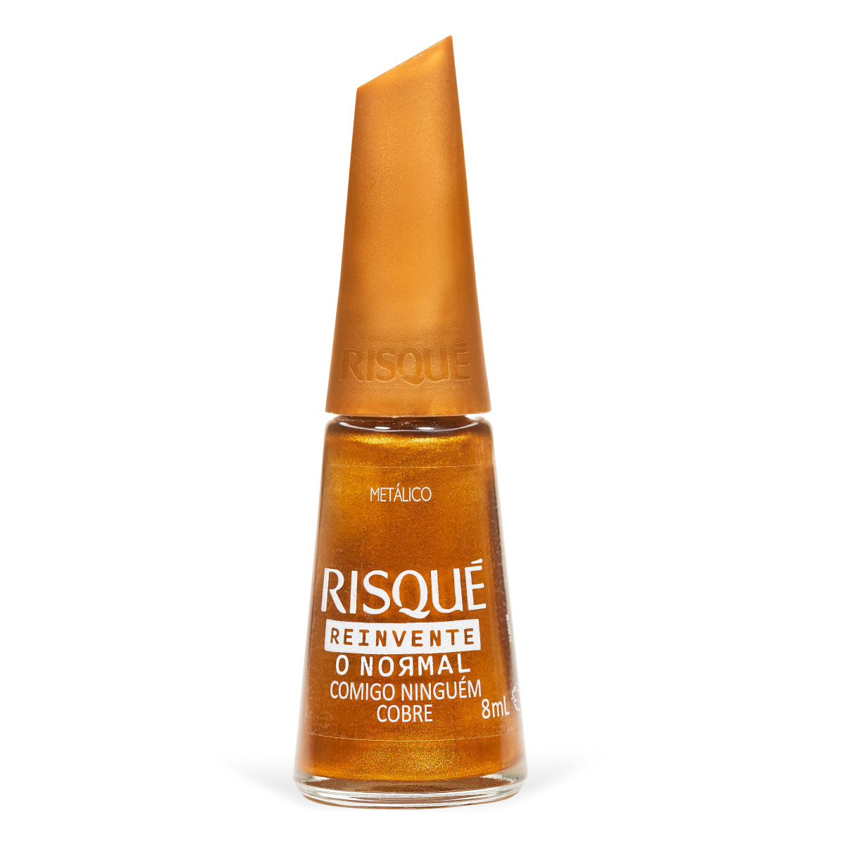 Esmalte Metálico Risqué Reinventando o Normal 8ml – Comigo Ninguém Cobre | Drogasil (BR)
