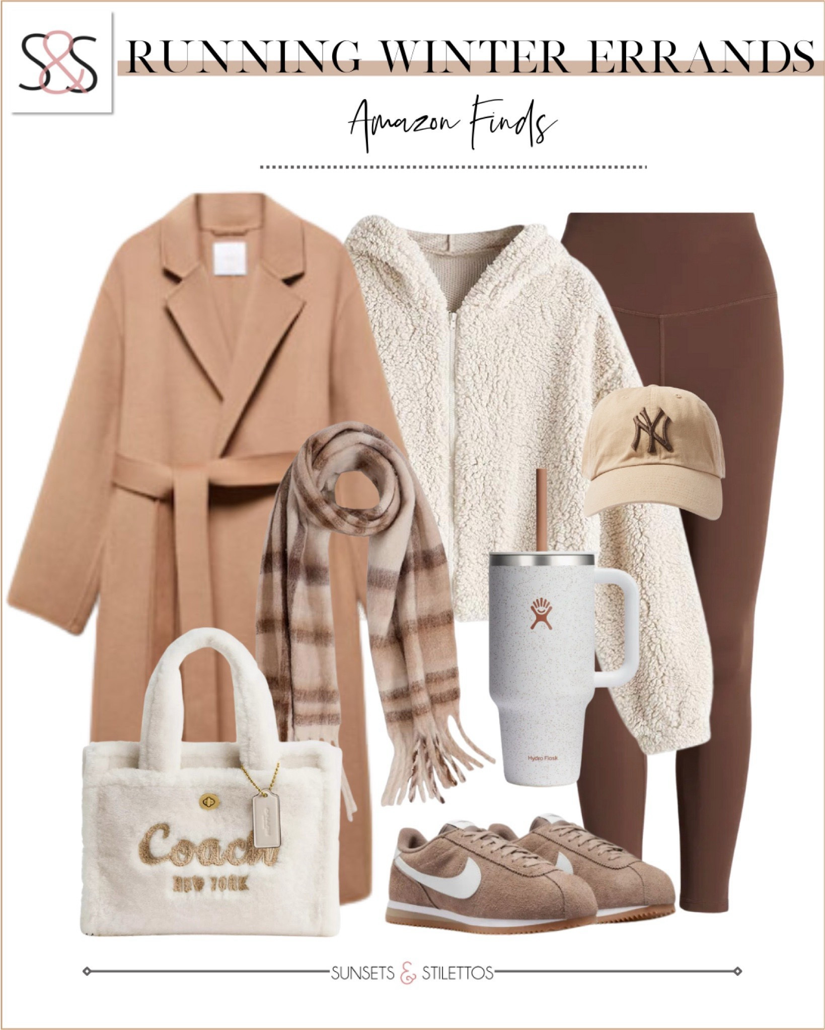 Amazon finds! A zip up faux shearling top with a wool tie coat is a great way to refresh your winter capsule wardrobe!

Sunsets and Stilettos, workwear, Nike Cortez sneakers 

#LTKFitness #LTKFindsUnder50 #LTKOver40