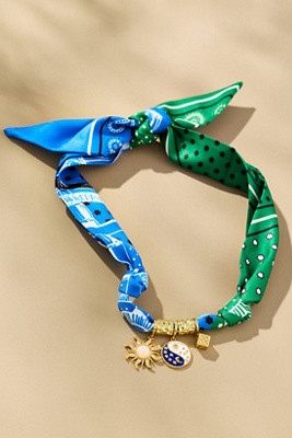 Gemelli Bandana Charm Necklace | Anthropologie (US)