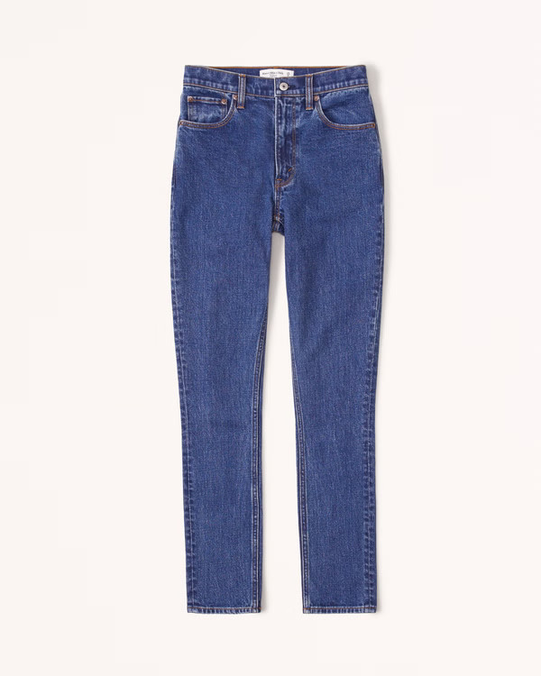 Women's Curve Love High Rise Skinny Jean | Women's Bottoms | Abercrombie.com | Abercrombie & Fitch (US)