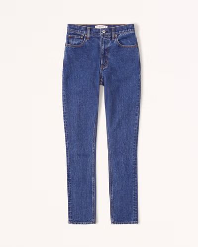 Women's Curve Love High Rise Skinny Jean | Women's Clearance | Abercrombie.com | Abercrombie & Fitch (US)