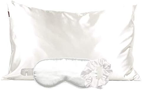 Kitsch Satin Sleep Set, Softer Than Silk pillowcase and eyemask set - Includes 1 Satin Pillowcase... | Amazon (US)