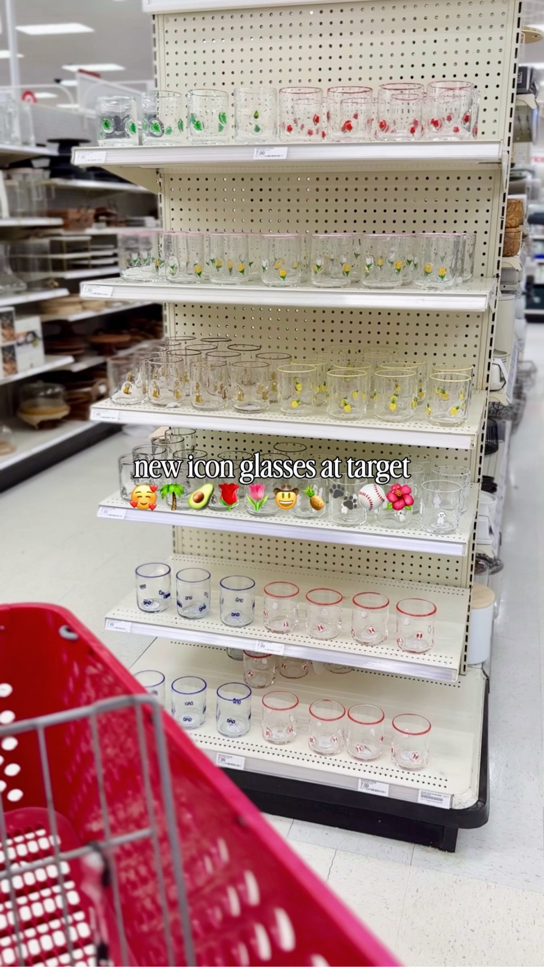 How many icon glasses is too many? Asking for a friend… 👀 Wait for the last one — it’s a fun little surprise 🌺 @Target 

#LTKHome #LTKSeasonal #LTKfoodie