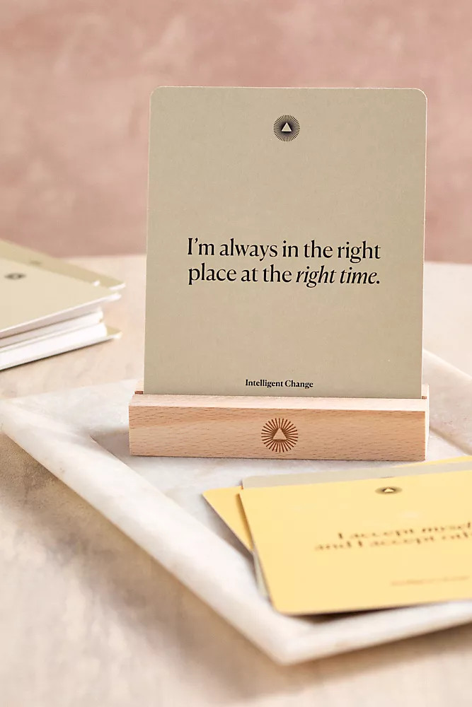 Mindful Weekly Affirmations Deck | Anthropologie (US)