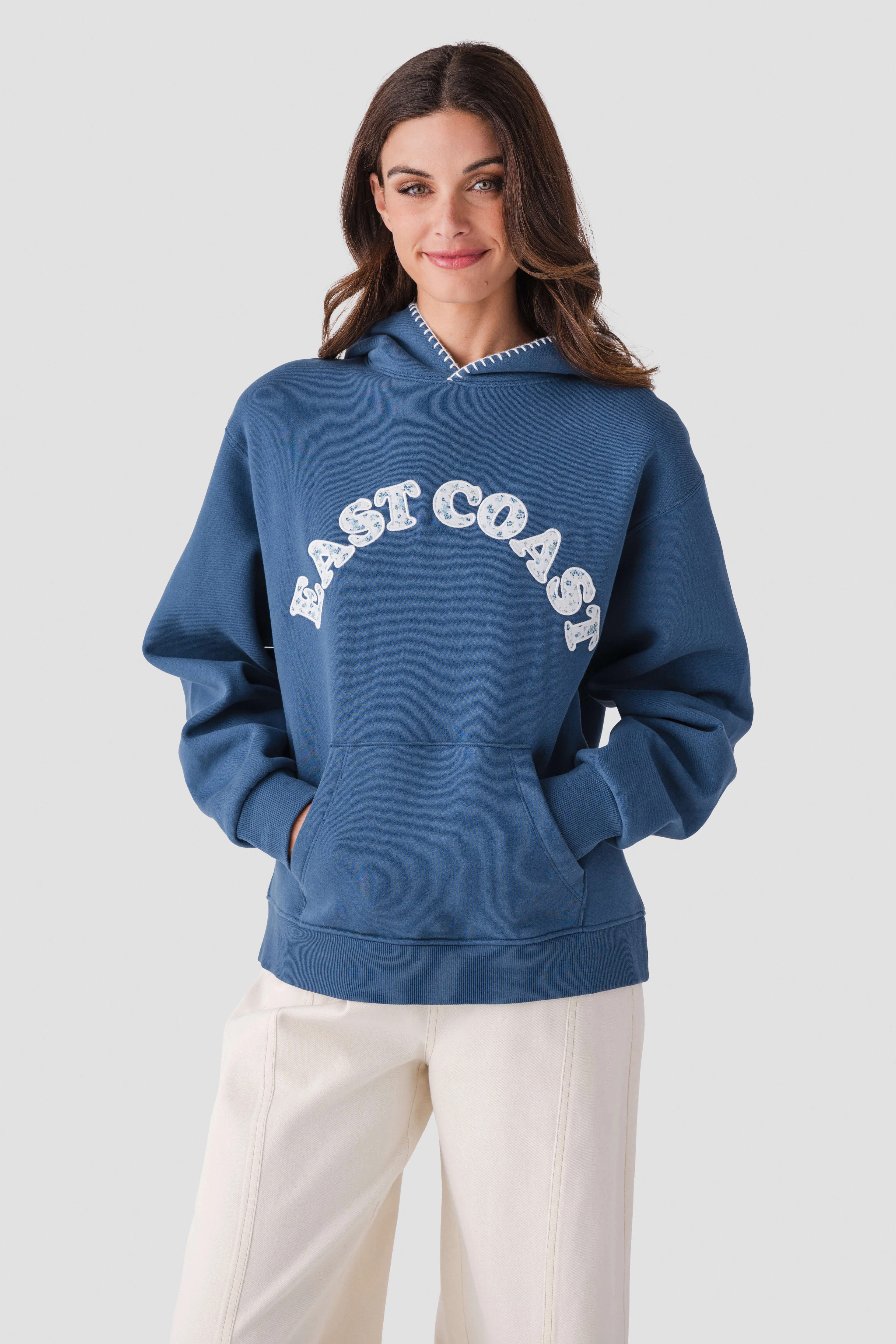 Vintage Havana 'East Coast' Hoodie | Social Threads