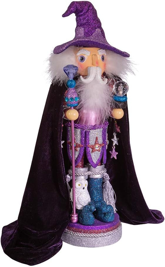 Kurt S. Adler 18" Hollywood Purple Wizard Nutcracker | Amazon (US)