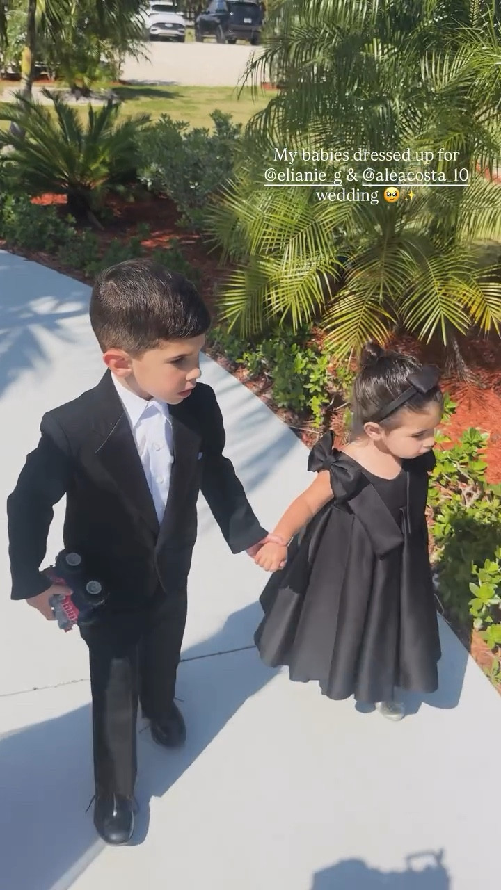 My babies dressed up for @elianie_g & @aleacosta_10 wedding 🥹✨


Formal
Toddle dress

#LTKmomlife #LTKWedding #LTKKids