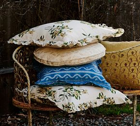 Printed Floral Pillow Covers | GreenRow