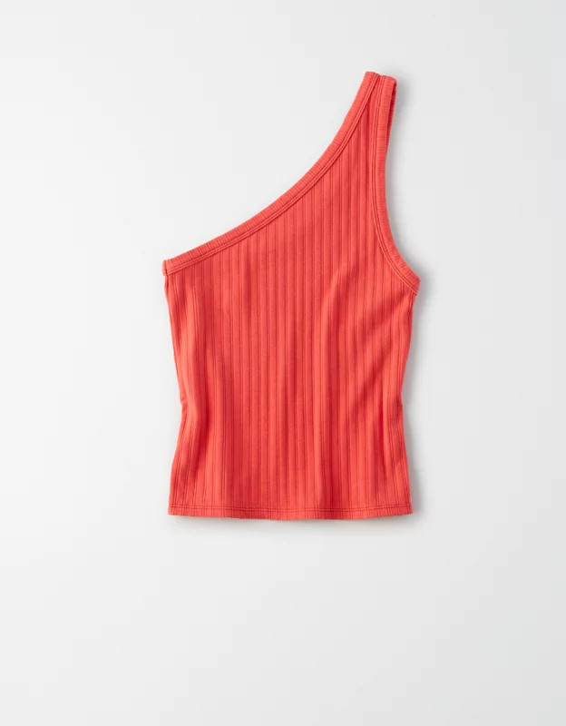 AE One Shoulder Tank Top | American Eagle Outfitters (US & CA)
