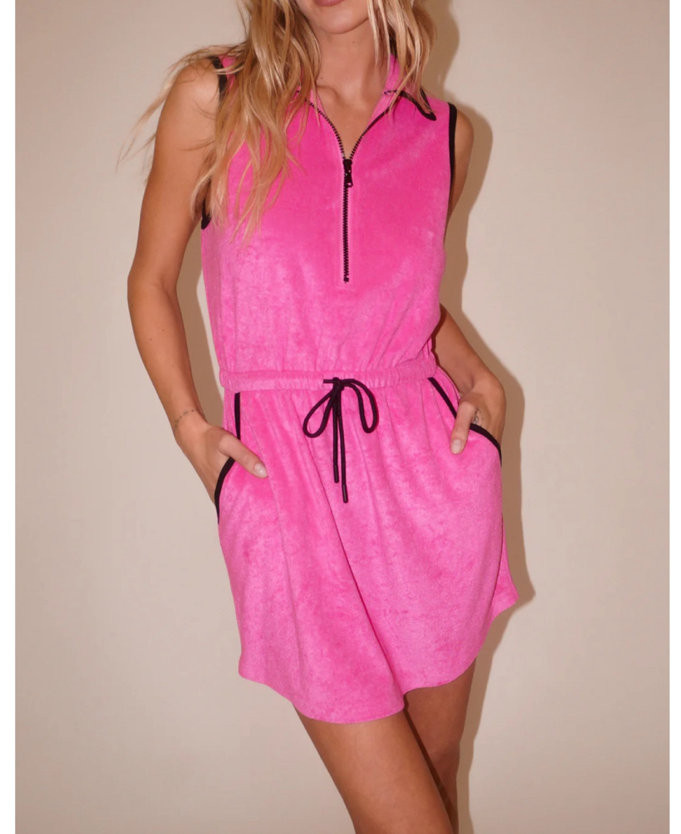 Pink terry cloth coverup, bathing suit coverup, summer, pink, casual

#LTKFitness #LTKSeasonal #LTKStyleTip