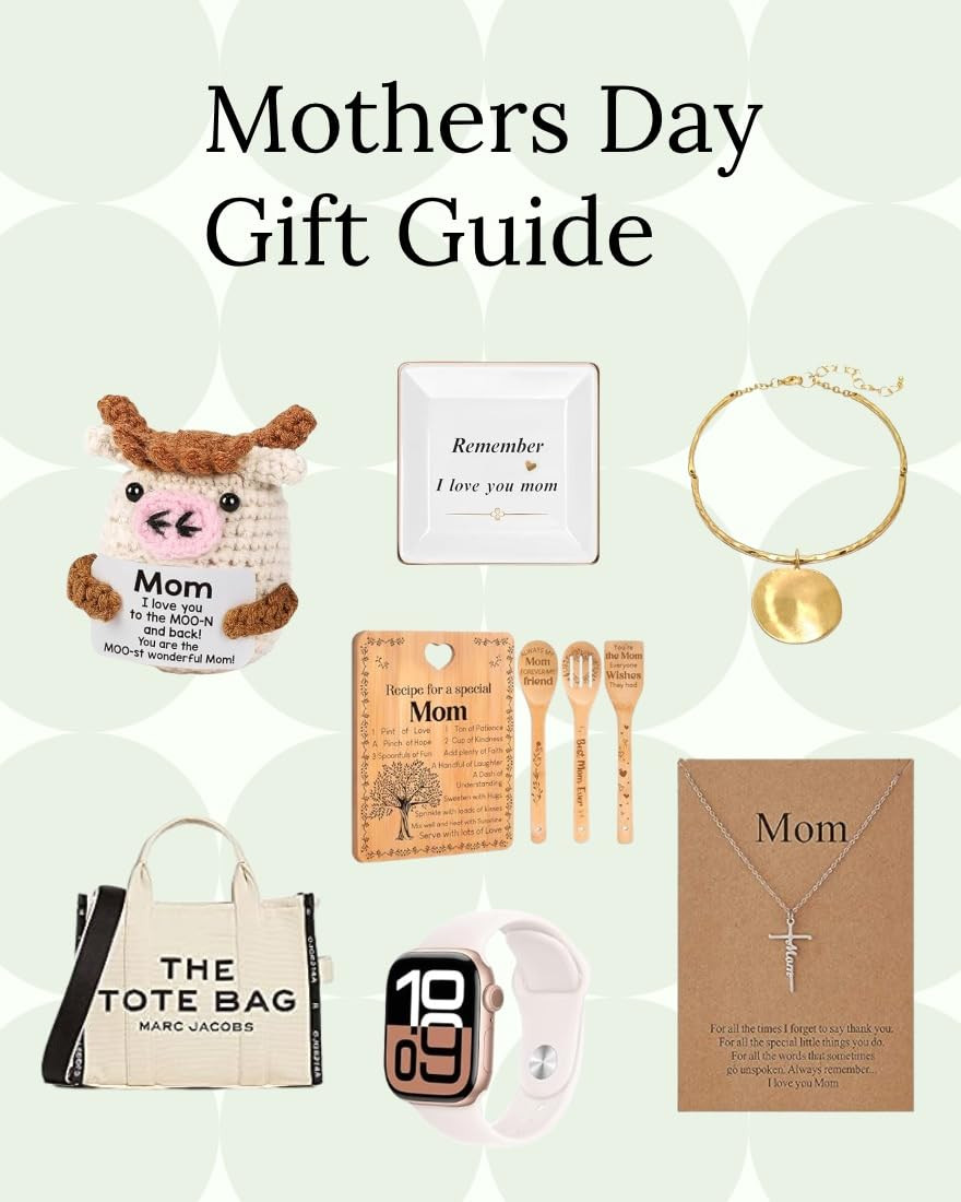 ✨Mother’s Day Gift Guide✨
Spoil the moms in your life with the sweetest gifts! 💕 Whether she’s into cooking, chic accessories, or tech, I’ve got you covered — from cute mom gifts and classic jewelry to an Apple Watch and the must-have Marc Jacobs tote bag. 💐
Shop thoughtful mom gifts, cooking mom faves, and beautiful necklaces she’ll love wearing every day.
#MothersDayGifts #GiftsForHer #MomGifts #CuteMomGifts #CookingMomGifts #AppleWatch #MarcJacobsToteBag #MothersDayJewelry #Necklace #LTKGiftGuide #LTKMotherDay

 

 #LTKGiftGuide #LTKSeasonal #LTKFamily