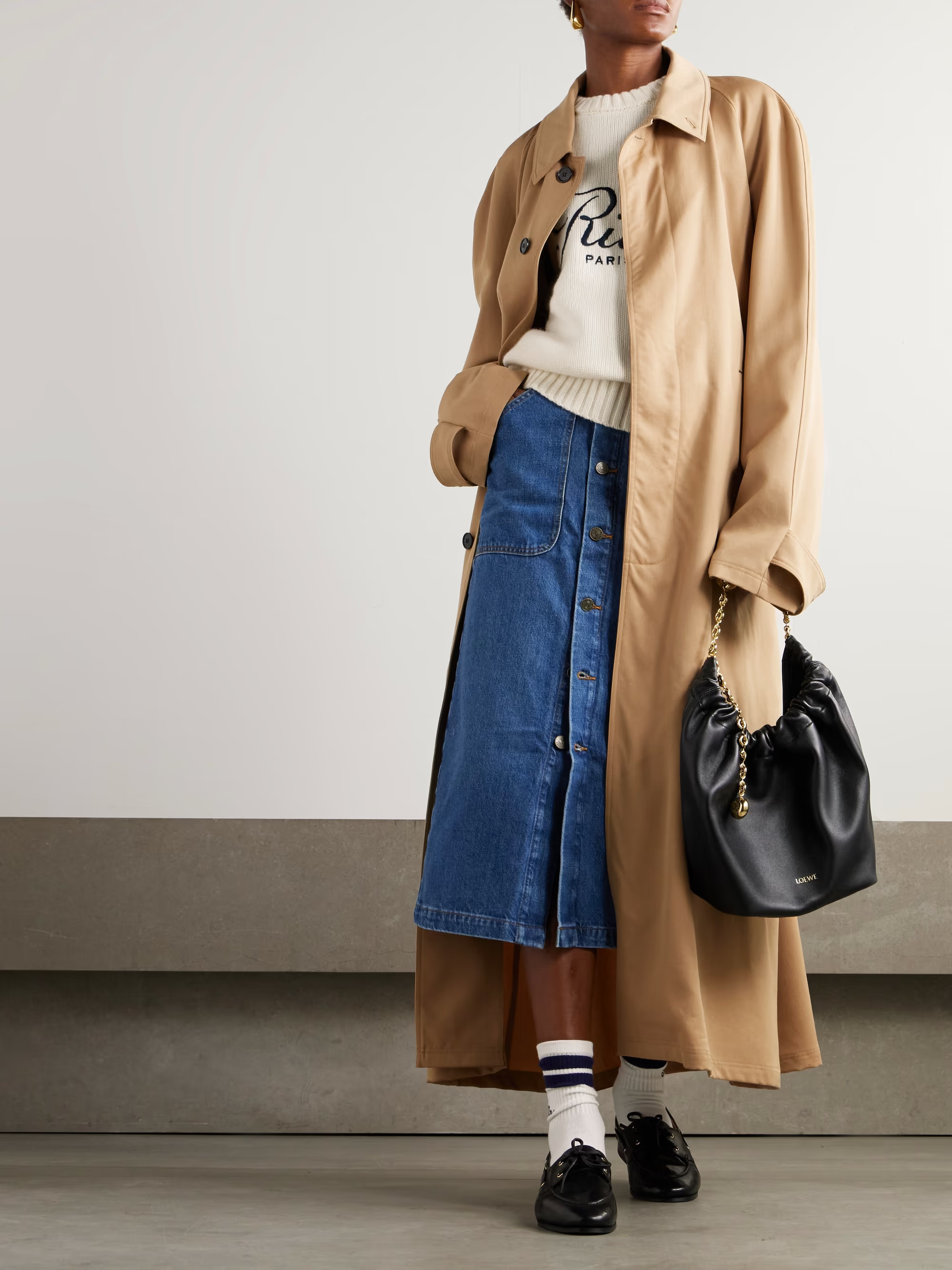 + Ritz Paris embroidered cashmere sweater | NET-A-PORTER (US)