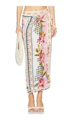 Agua Bendita Zinna Meraki Sarong in Meraki from Revolve.com | Revolve Clothing (Global)