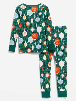 Unisex Snug-Fit Printed Pajama Set for Toddler & Baby | Old Navy (US)