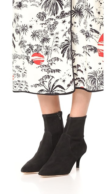 Kassidy Stretch Low Heel Booties | Shopbop