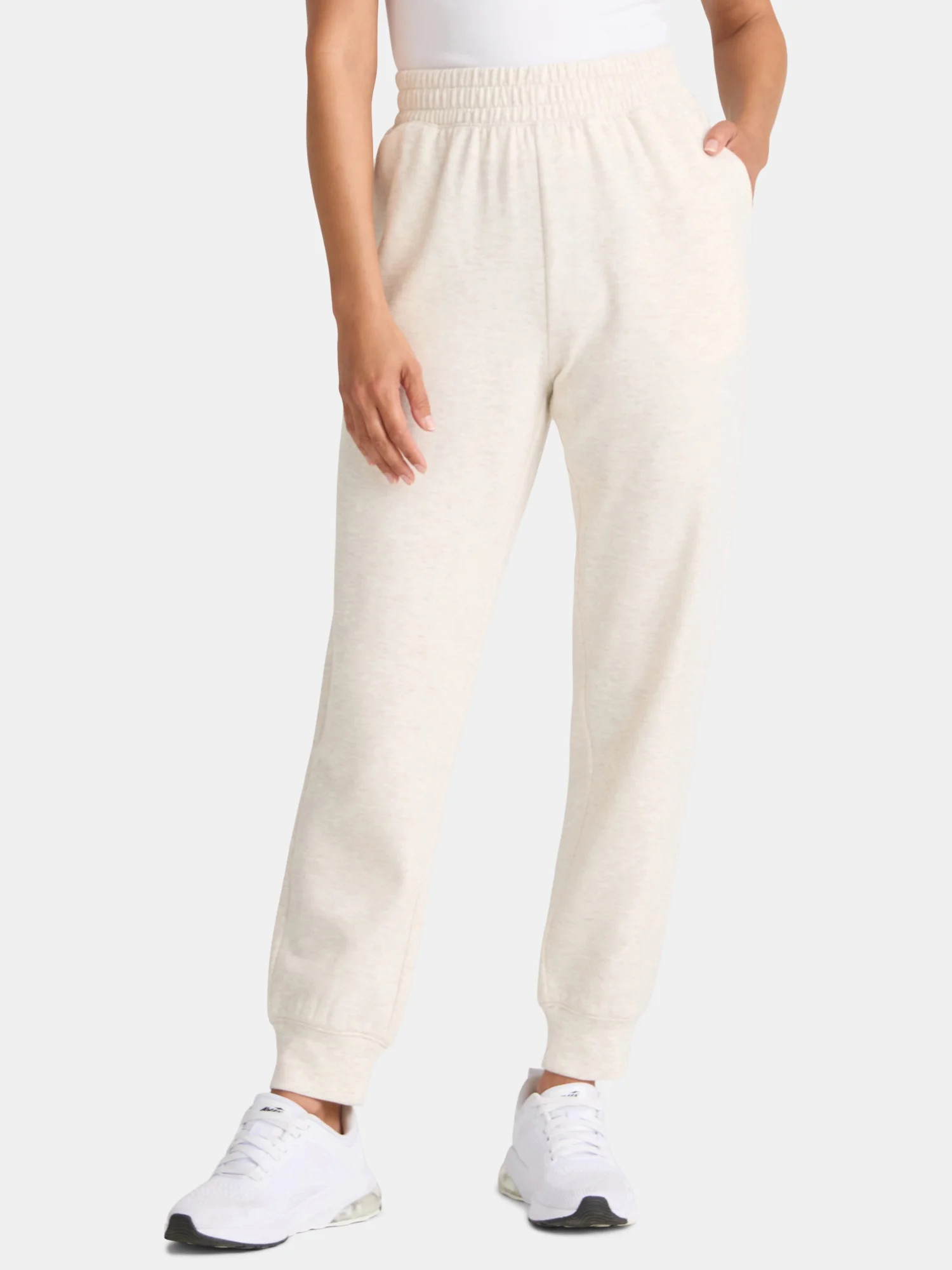 Athletic Works Women's and Women's Plus Super Soft Jogger Sweatpants, Sizes XS-4X | Walmart (US)