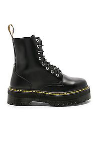 Dr. Martens Jadon Fusion Smooth Boot in Black | FWRD 