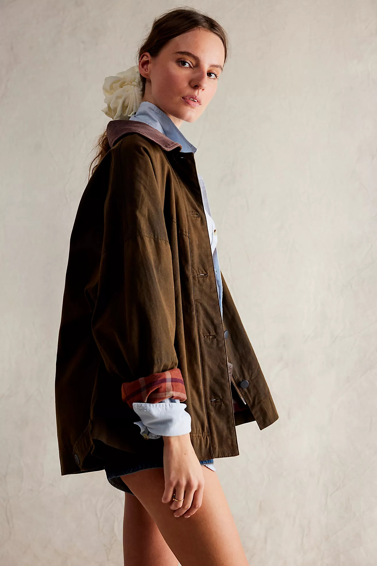 We The Free Cori Waxed Jacket | Free People (Global - UK&FR Excluded)