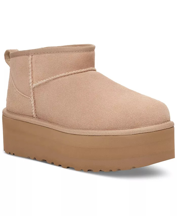 Women's Classic Ultra Mini Platform Booties | Macy's