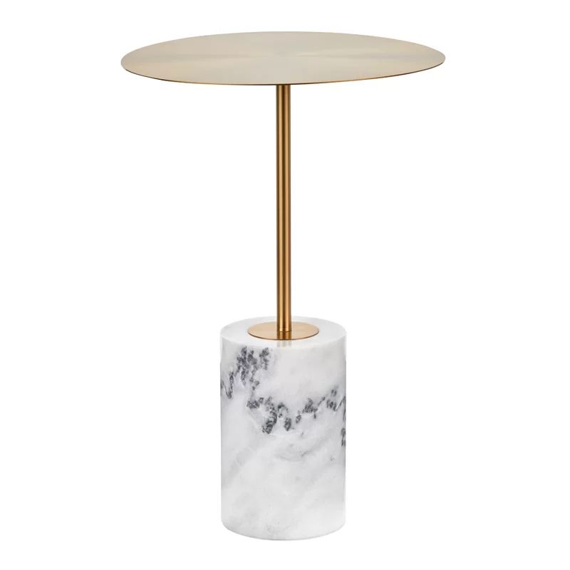 Pursley 23.5'' Tall Pedestal End Table | Wayfair North America