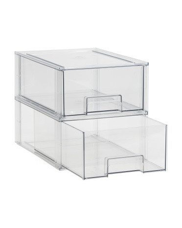 2pk Large Multi-use Home Organizer Drawers | TJ Maxx