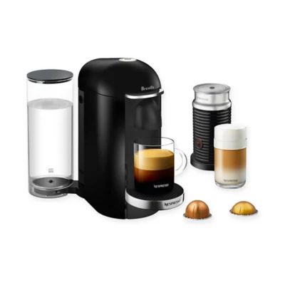 Nespresso® by Breville® VertuoPlus Deluxe Coffee and Espresso Maker Bundle with Aeroccino | Bed Bath & Beyond