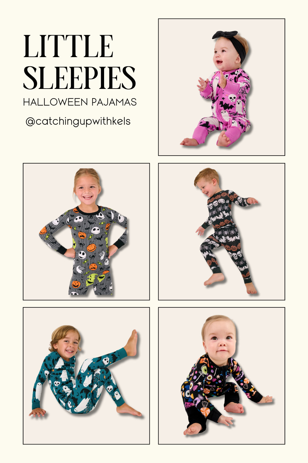 Spooky season never looked so cute 👻🧡 Obsessed with these Little Sleepies Halloween PJs — cozy, festive, and perfect for the whole fam! #LittleSleepies #HalloweenPJs 

 