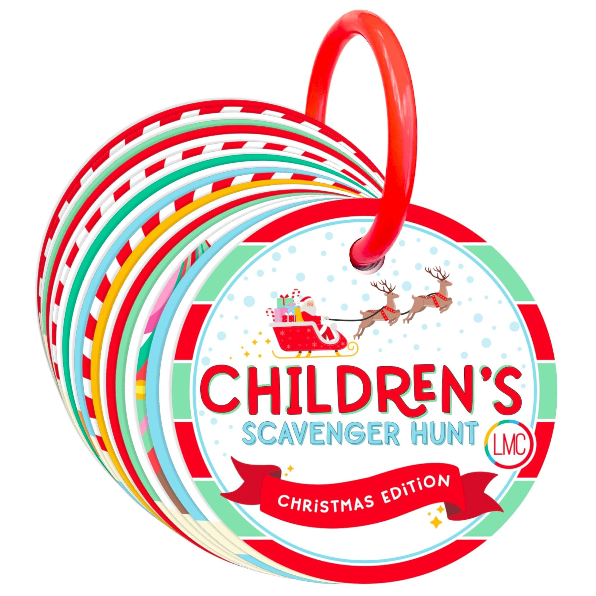 Children's Scavenger Hunt: Christmas Edition - Card Game for Toddlers - Toddler Stocking Stuffers... | Amazon (US)