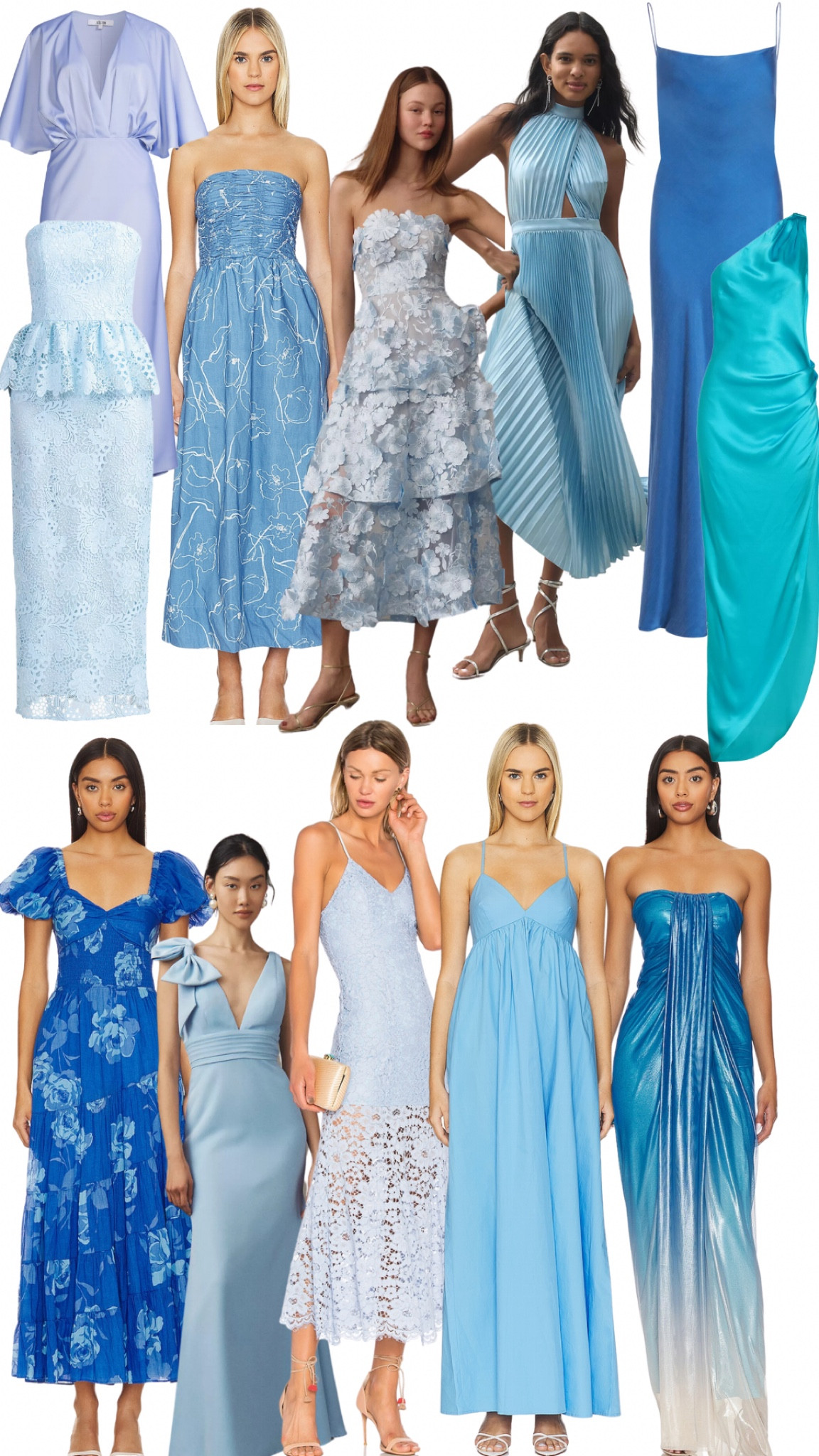 Blue Midi/Maxi Dresses 🩵

#LTKStyleTip #LTKParties #LTKBeauty