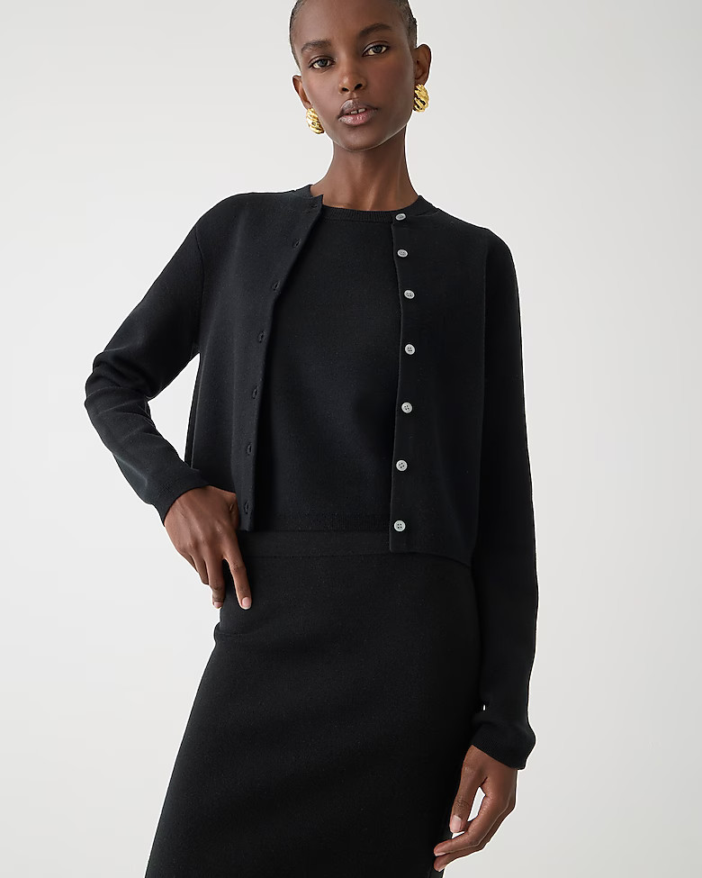 Cardigan sweater in TENCEL™-lyocell | J. Crew US