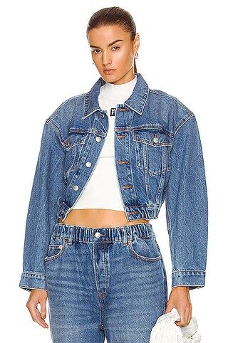 Cropped Denim Jacket | FWRD 