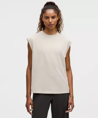 Cotton Jersey Oversized Tank Top | lululemon (AU)