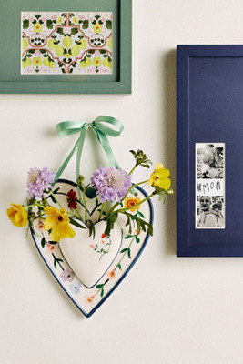 Heart Floral Wall Vase | Anthropologie (US)