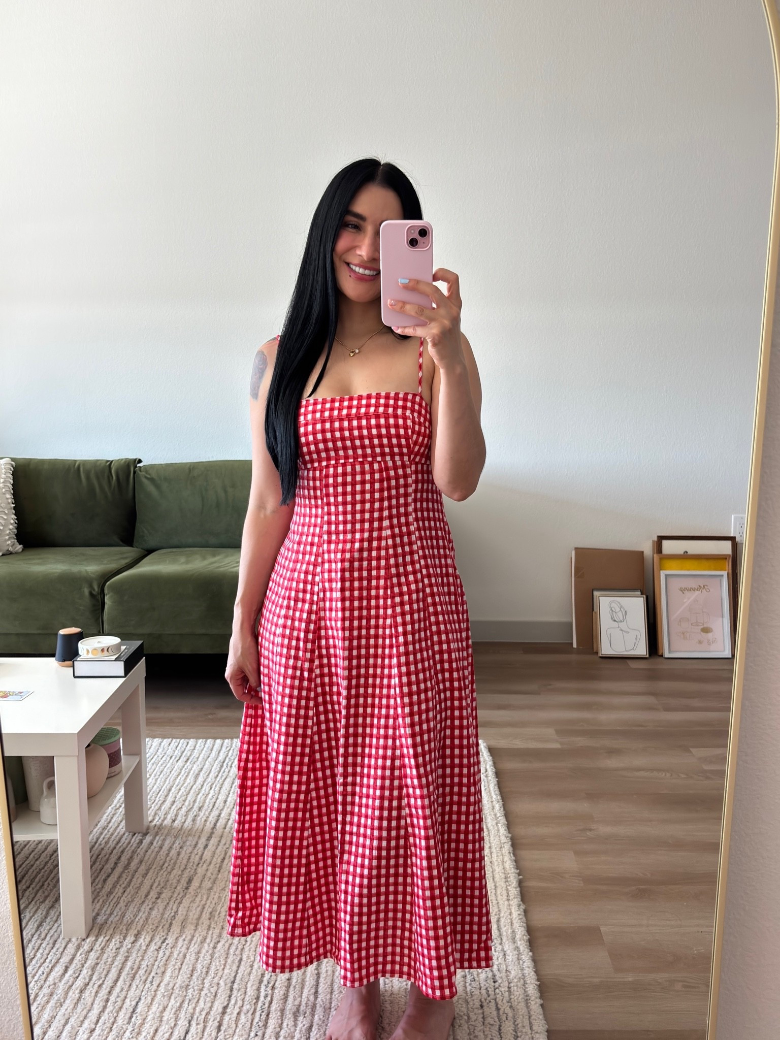 Red gingham dress • Gingham maxi dress • Summer dress • Picnic outfit • Feminine style • Romantic dress • Cottagecore aesthetic • Vacation outfit • Red dress outfit • Summer style • Easy everyday outfit • ❤️✨🍓

#LTKootd #LTKU #LTKPetite