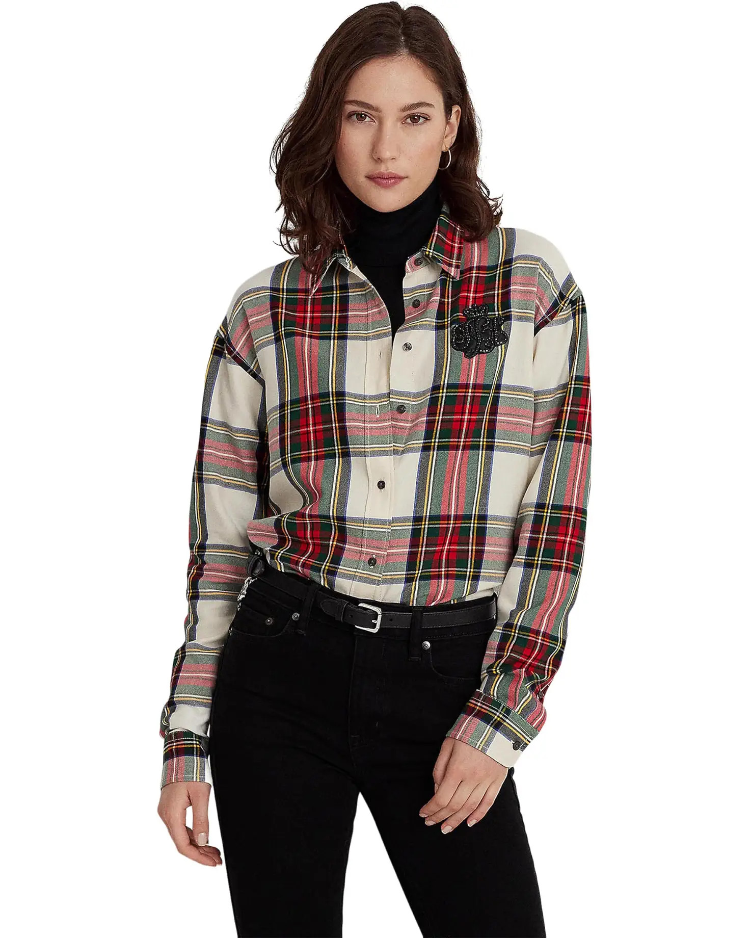 Bullion Checked Plaid Twill Shirt | Zappos