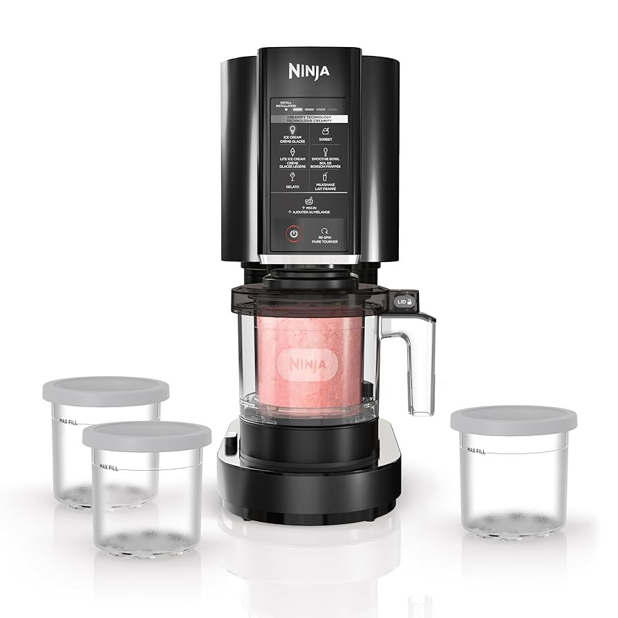 Ninja CREAMi Ice Cream Maker, 7 One-Touch Programs, Creamify Technology, Makes Ice Cream, Sorbet,... | Amazon (CA)