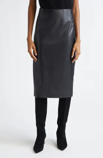 Veronica Beard Holmes Faux Leather Pencil Skirt | Nordstrom | Nordstrom