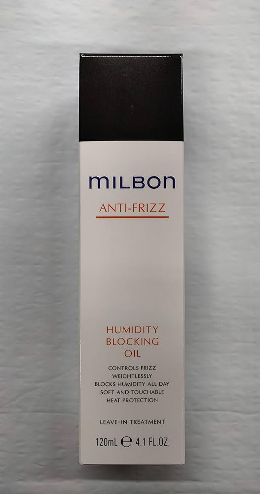 Milbon Anti-Frizz Humidity Blocking Oil 4.1 oz | Amazon (US)