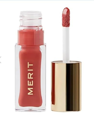 Merit Shade Slick Classics Tinted Lip Oil - Pink Beet (cool pink) 0.23 oz / 7 ml | Amazon (US)