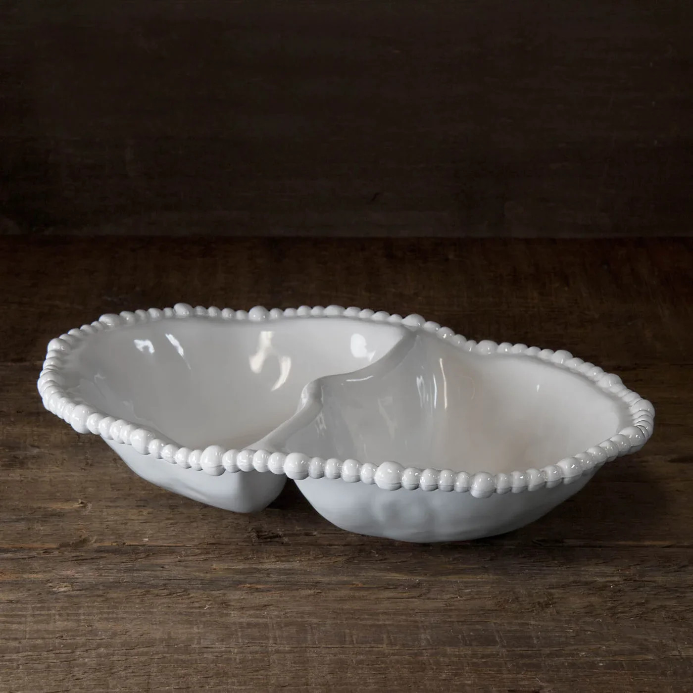 Beatriz Ball Vida Alegria Melamine Double Dip Bowl | Sabavi Home