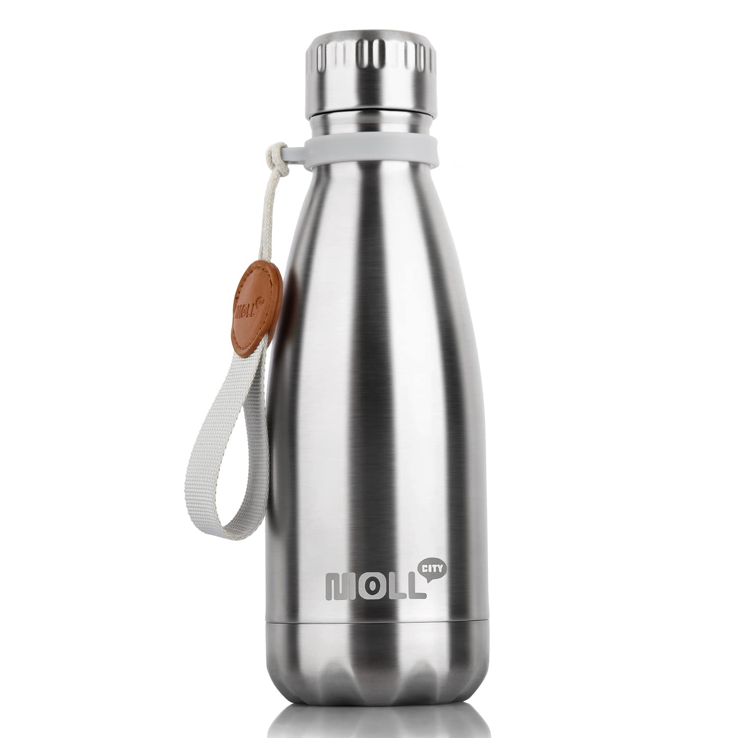 9 oz Water Bottle for Kids-Stainless Steel Vacuum Insulated Sports Flask Leak Proof Small Water B... | Amazon (US)