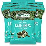 Rhythm Superfoods Kale Chips, Kool Ranch, Organic and Non-GMO, Single Serves, 0.75 Oz (Pack of 8), V | Amazon (US)