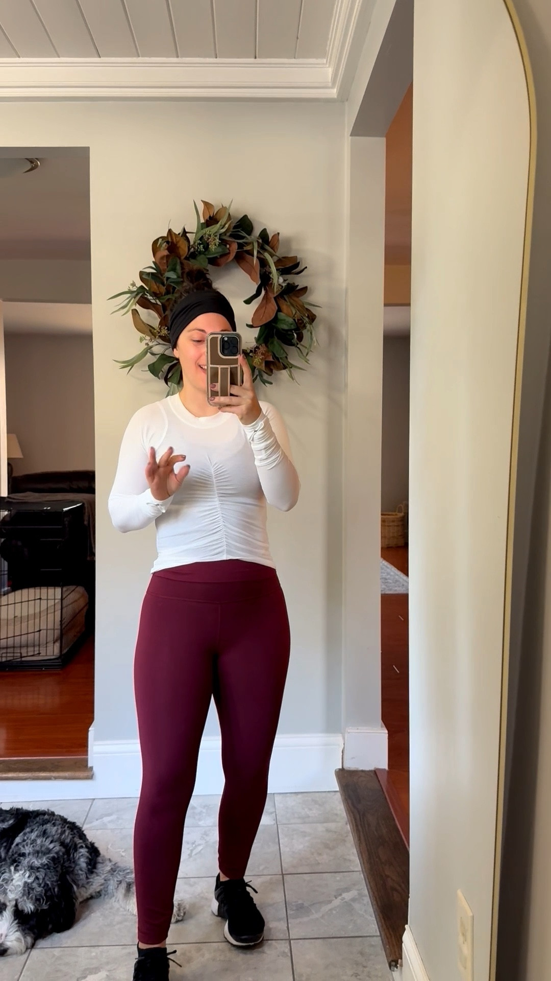 Love these leggings so much  just grabbed this color too! So comfortable and petite friendly! I’m wearing size 4 (23” length) leggings, size 4 tank, size xs long sleeve. 

For reference I am:
5ft, 120lbs, 26” waist

Gym outfits
Matching sets
Burgundy
Petite leggings
Pilates
Workout outfits
Casual outfits
Spring outfits
Mom outfits

@lululemon 

#LTKActive #LTKSeasonal #LTKPetite